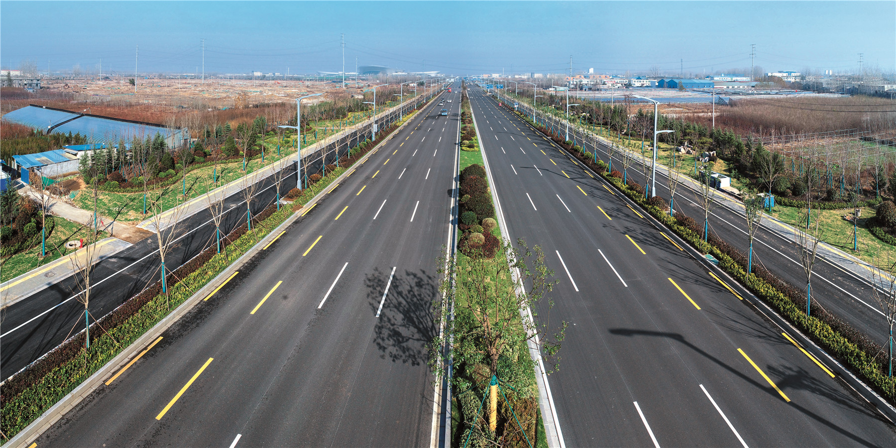 高鐵片區(qū)道路